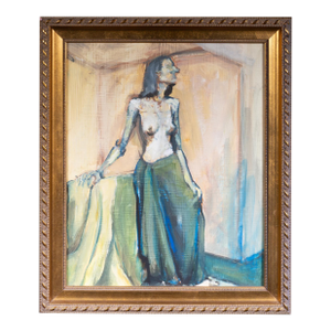 Abstract Nude Painting of a Woman