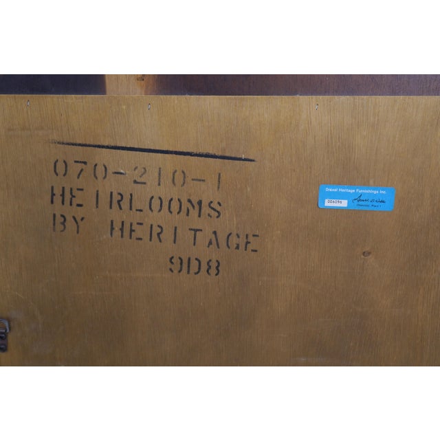 Drexel Heritage Mahogany Chippendale Mirror For Sale - Image 11 of 11