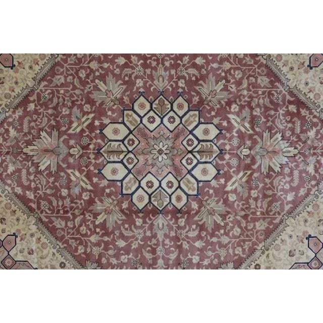 1980s Vintage Oushak Rug For Sale In New York - Image 6 of 13