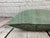 16 x 24 Hemp Pillow Turkish Cushion Natural Spanish Green Pillow Cushion Cover For Sale - Image 4 of 4