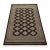 Bokhara Rug 4’2” X 6’1” Black Wool Tribal Hand-Knotted Oriental Carpet For Sale