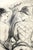 Paper André Szenes, Morning Ride, 1920s, Chalk & Pencil on Paper For Sale - Image 7 of 14