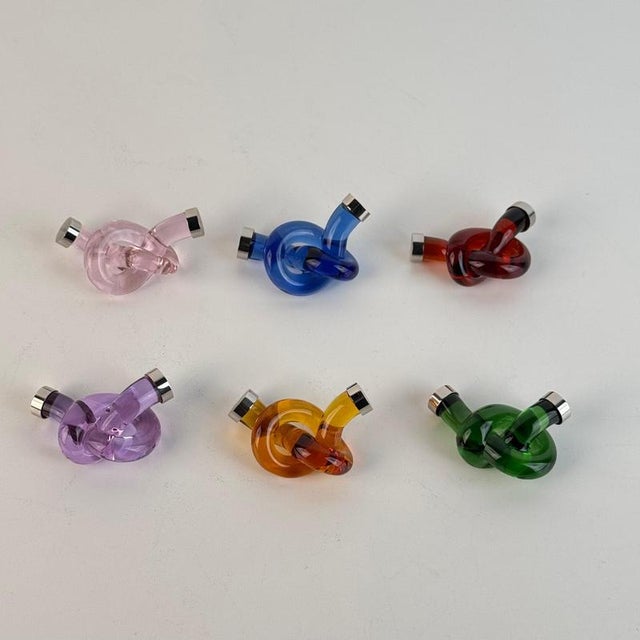 Murano Glass Placeholders from Venini VIP, 1990s, Set of 6 For Sale - Image 6 of 15