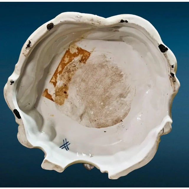 Antique Schierholz German Porcelain Figural Centerpiece-1800s-Victorian For Sale - Image 12 of 14