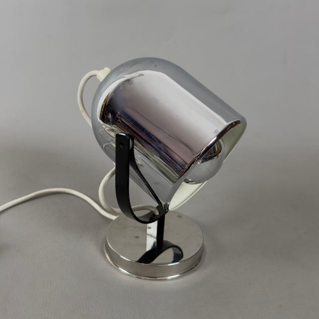 Modern Orb Eye Table Lamp in Metal by Goffredo Reggiani for Reggiani, 1970s For Sale - Image 6 of 12