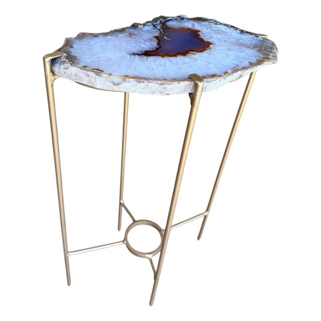 Unusual Modern Handcrafted Drinks Table. For Sale