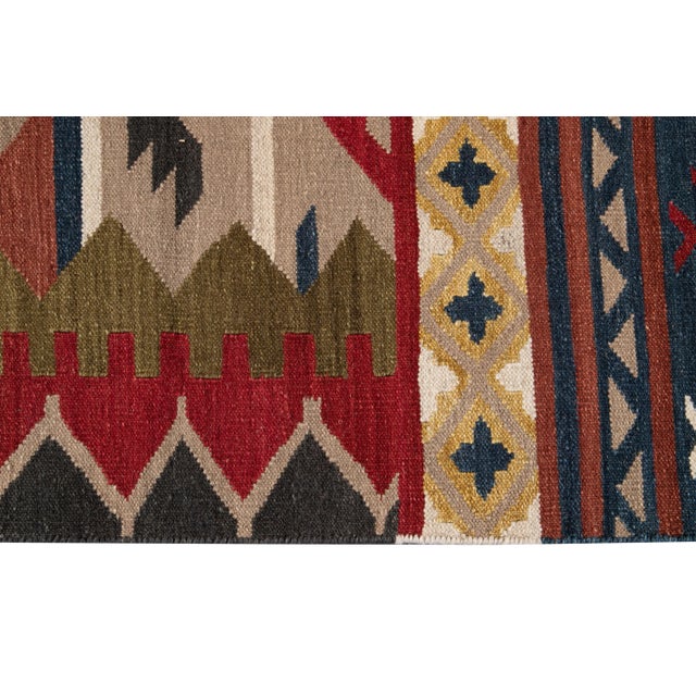 21st Century Modern Kilim Rug 8 '5'' X 9' 10'' For Sale - Image 11 of 12