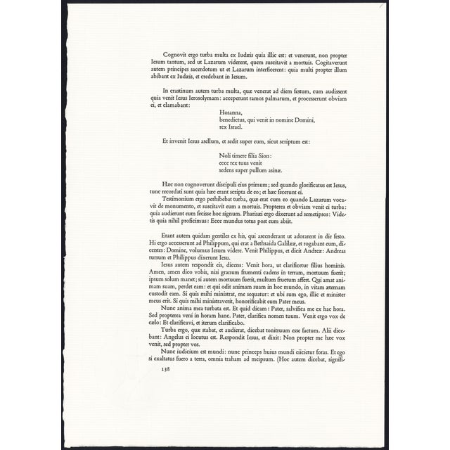 1969 Salvador Dalí Biblia Sacra Lithograph "Filiae Herodiadis Saltatio" (Dance of Herodias' Daughter) For Sale - Image 9 of 11