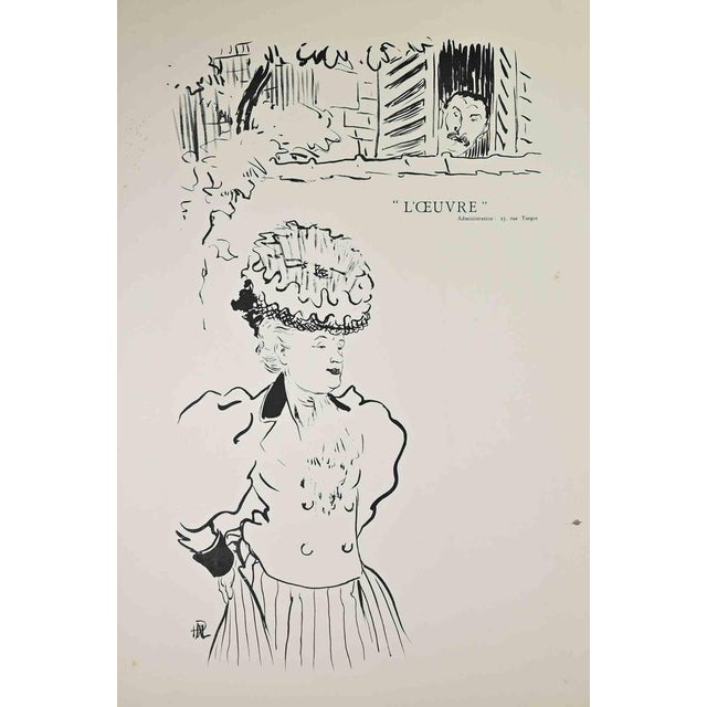 Hermann Paul, The Work, 1890s, Lithograph For Sale - Image 4 of 4