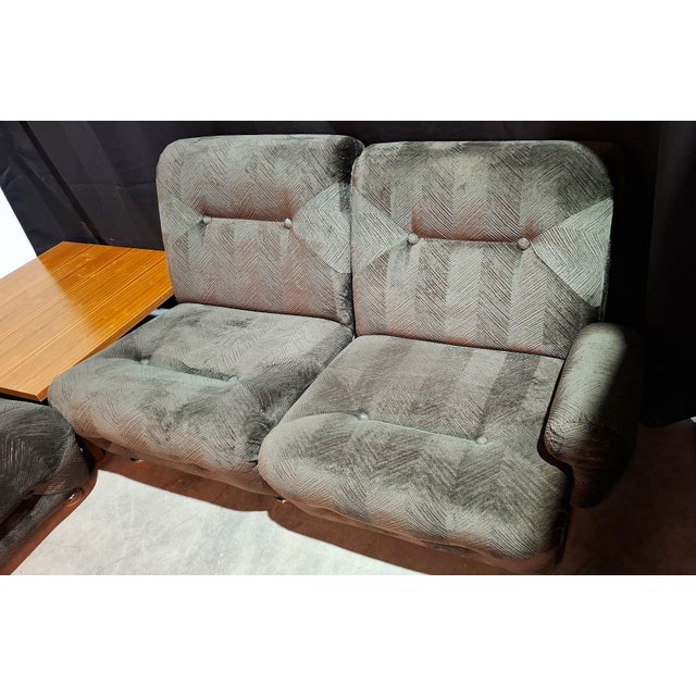 Textile Vintage Modular Sofa, 1970s, Set of 6 For Sale - Image 7 of 11