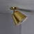 Paavo Tynell 1940s Perforated Brass Conical Ceiling Lamp Attributed to Paavo Tynell For Sale - Image 4 of 14