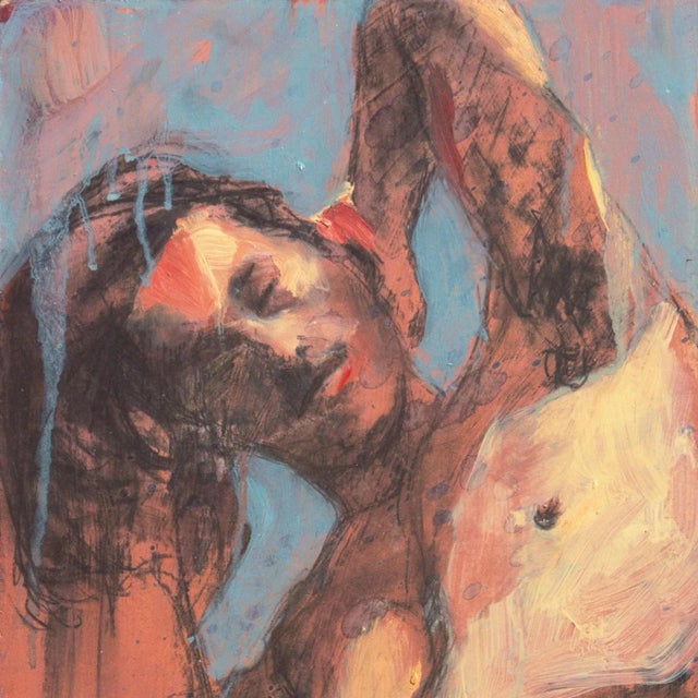 Contemporary 'Standing Nude' by Termeh Yeghiazarian, 1994, Figural, Teheran, San Francisco Bay Area, San Francisco Art Institute For Sale - Image 3 of 7