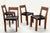 Vintage S24 Chairs in Elm and Black Leather by Pierre Chapo, 1970, Set of 4 For Sale - Image 15 of 18