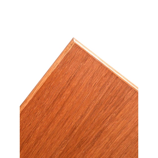 Small Scandinavian Coffee Table with Turned Legs, 1950s For Sale - Image 4 of 8