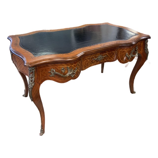 20th Century Reproduction Louis XV Writing Desk For Sale