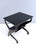 1970s Vintage Black Ebonized Beech Serving Cart, Italy, 1970s For Sale - Image 5 of 14