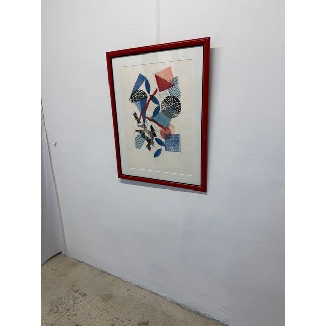 1990s Rita Schwartz Mardi Gras Series Lithograph on Paper - 2 of 2 Available For Sale - Image 5 of 9