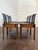 Vintage 1970's Italian Leather Dining Chairs For Sale - Image 13 of 17