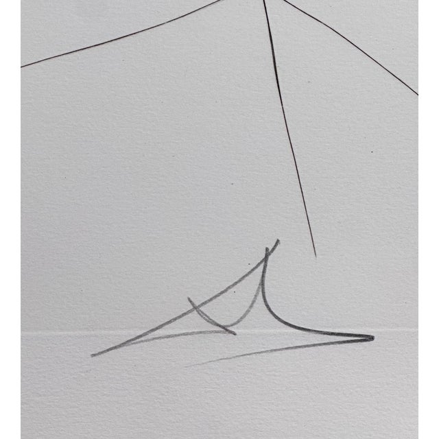 Abstract 1970s Dali Imaginations & Objects Future Liquid & Gaseous Tv Hand Sig/Num Etching Art For Sale - Image 3 of 5