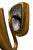 1940s 1940s French Art Deco Brass and Textured Glass Wall Sconces - a Pair For Sale - Image 5 of 7