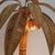 Wood Palm Tree Floor Lamp in Rattan For Sale - Image 7 of 18