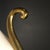 Venini Primavera in Murano, White Opaline Glass with Gilt Handles, Chiseled Bronze Base, 20th Century For Sale - Image 10 of 14