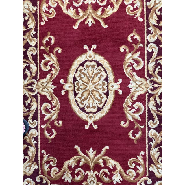 Spanish Hand-Knotted Wool Rug, 1950 For Sale - Image 13 of 13