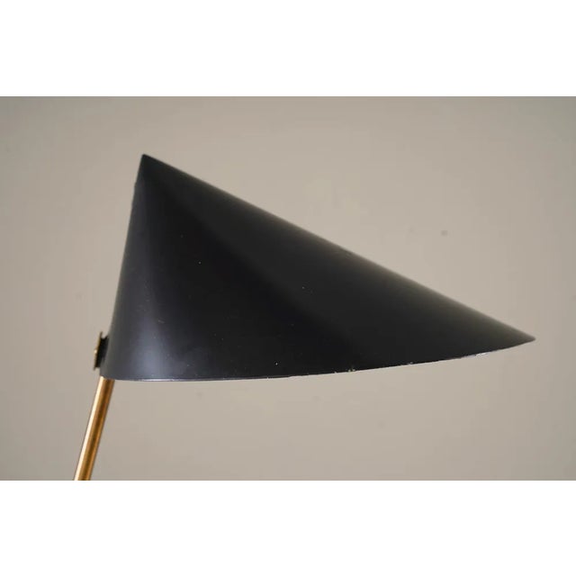 Mid-Century Scandinavian Table Lamp attributed to Svend Aage Holm Sørensen for Asea, 1950s For Sale - Image 6 of 11