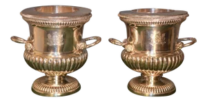 19th Century Sheffield Wine Buckets - a Pair