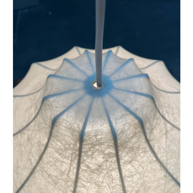 Mid-Century Modern Cocoon Pendant Lamp by Friedel Wauer for Goldkant Leuchten, 1960s For Sale - Image 10 of 18