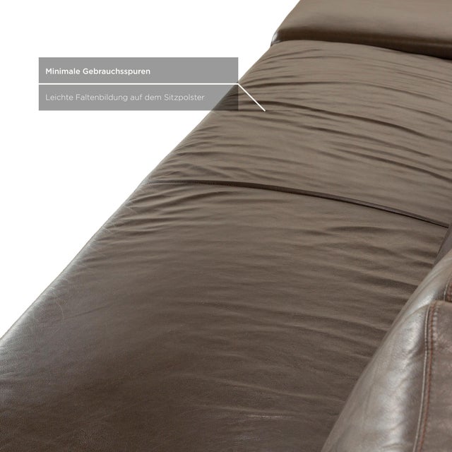 Taboo Leather Corner Sofa by Willi Schillig For Sale - Image 6 of 14