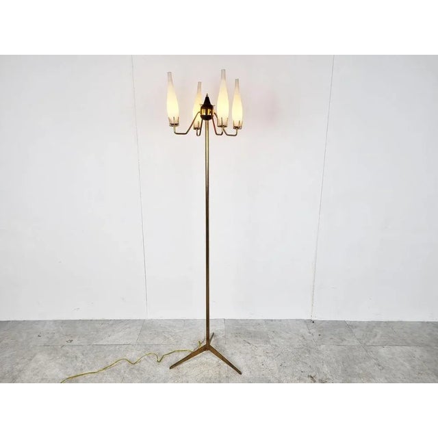 Mid-Century Floor Lamp by Stilux Milano, 1950s For Sale - Image 3 of 10