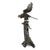 Oversized Bronze Eagle Sculptural Group on Tree Form – Monumental Wildlife Sculpture For Sale - Image 15 of 15