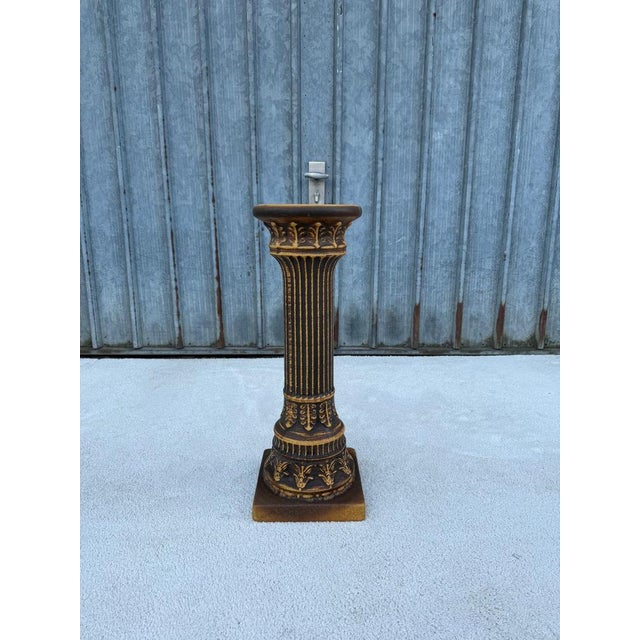Vintage Roman-Greek Ceramic Column, 1950s-1960s For Sale - Image 10 of 13