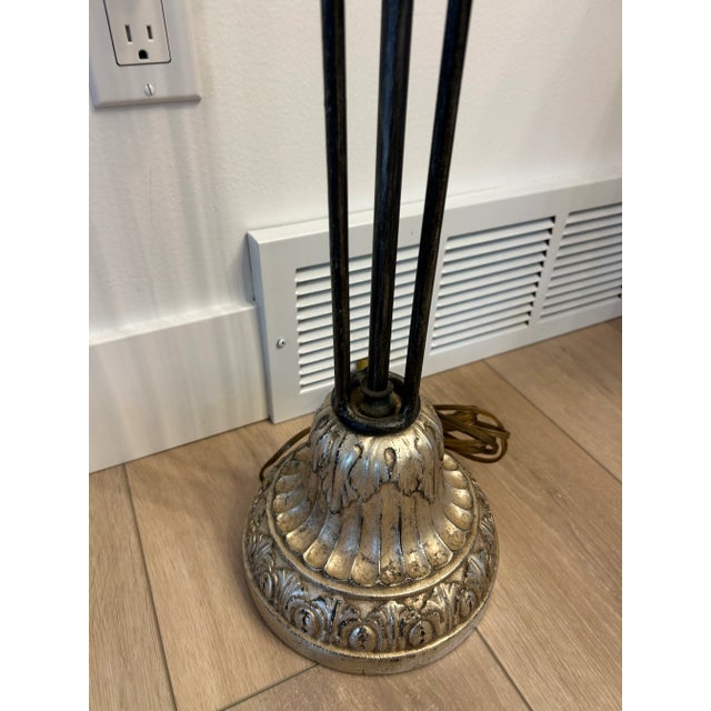 Pair of Stunning Vintage Maitland Smith Penshell Floor Lamps For Sale - Image 12 of 15