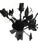 Late 20th Century Late 20th Century Avant-Garde Hand-Forged Wrought Iron Rose Sculpture & Textured Metal Vessel For Sale - Image 5 of 10