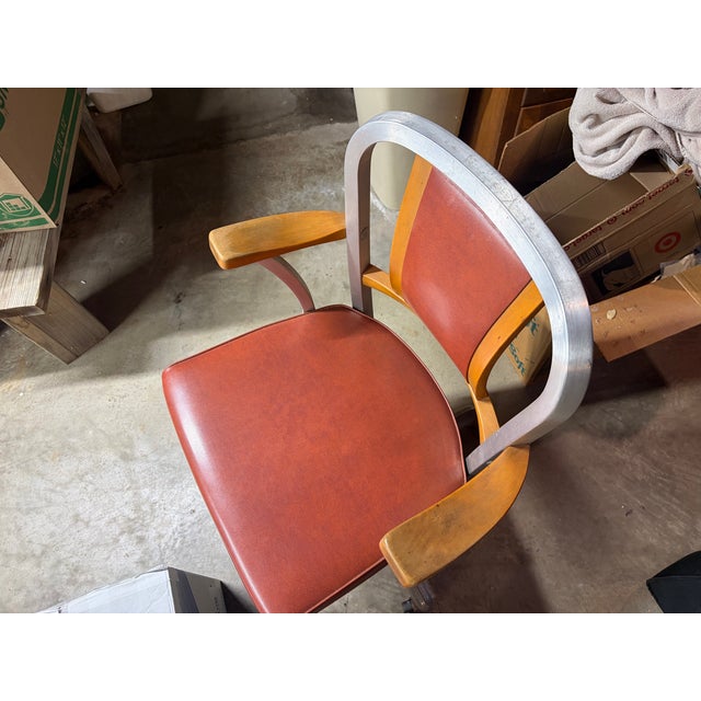 1960s Shaw-Walker Office Chair For Sale - Image 9 of 10