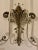 Neoclassical Myran Allan Luxury Lighting Neoclassical Style Antique Silver Finished Bronze Wall Sconces Pair For Sale - Image 3 of 7