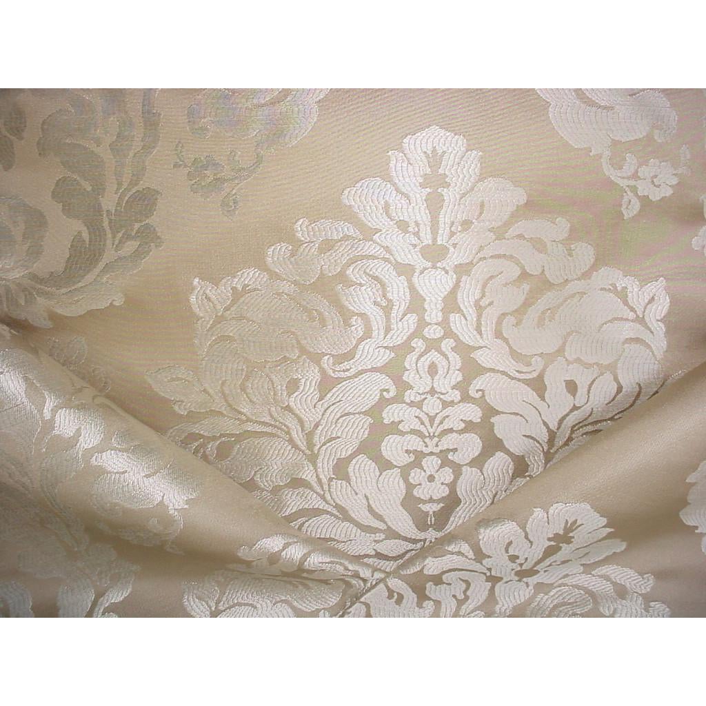 Brunschwig & Fils Glenavon Damask Brocatelle Upholstery Fabric- 5-1/4 yards  | Chairish