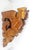 Antique Carved Wood Shelf Brackets Corbels Female Ship Figurehead Large, a Pair For Sale - Image 12 of 16
