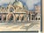 Mid 20th Century Signed and Framed Original Watercolor Painting of 'The Piazza at San Marco Square' For Sale - Image 5 of 18