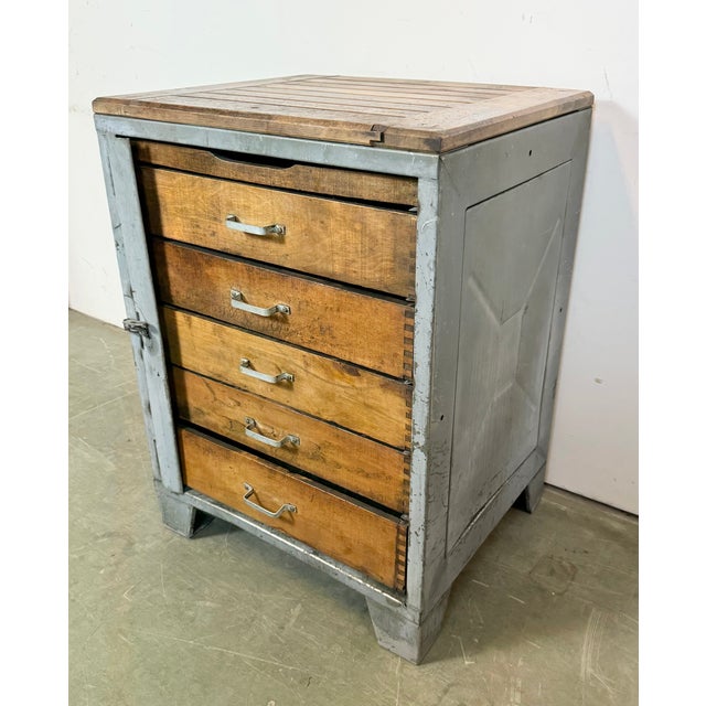 Vintage Industrial Chest of Drawers, 1960s For Sale - Image 6 of 17