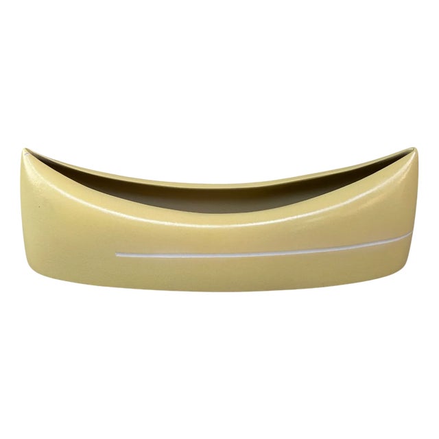 Japanese Minimalist Ceramic Ikebana Vase, 1950s For Sale