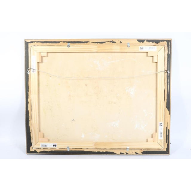 Mae Alice Engron (American, 1933-2007) Still Life Celery and Pears, Oil on Canvas Collage For Sale - Image 9 of 9