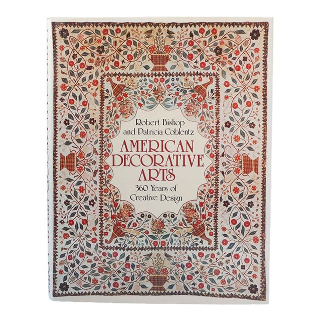 1982 American Decorative Arts First Edition Coffee Table Book by Bishop & Coblentz For Sale