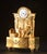 c.1820 Reiche Empire Gilt Ormolu Bronze Clock For Sale - Image 6 of 18