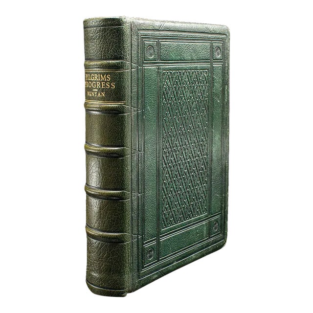 1860's Antique Book the Pilgrim's Progress For Sale