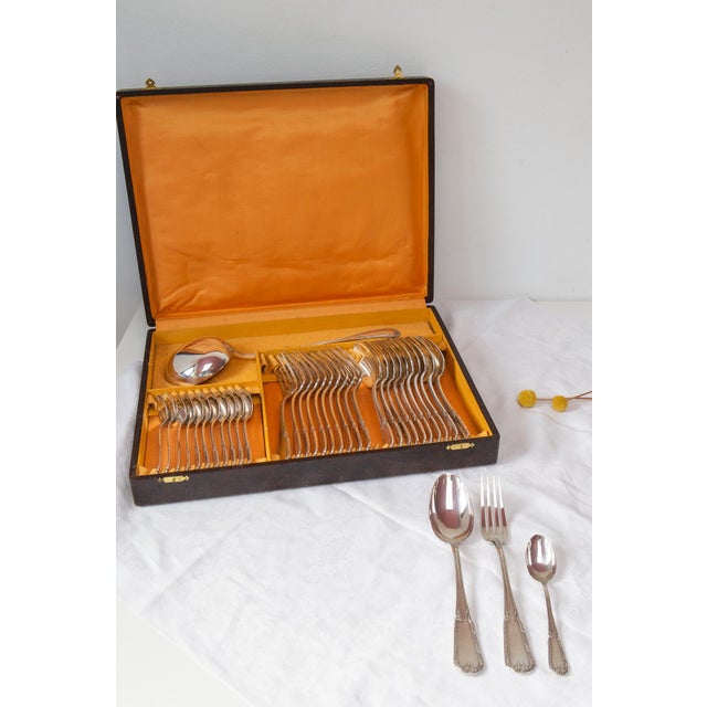 1920s Antique French Cutlery, 1920s, Set of 37 For Sale - Image 5 of 14