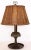 Early 20th Century Pleated Mica Shade Table Lamp For Sale In Rochester - Image 6 of 6