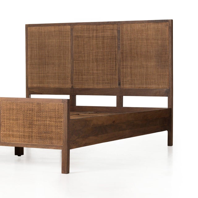 Four Hands Sydney Bed - Brown Wash, Queen For Sale - Image 11 of 12